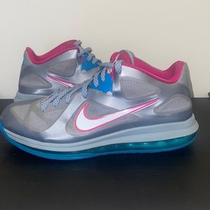 Nike Lebron 9 Low Fireberry Size 10 Used Condition